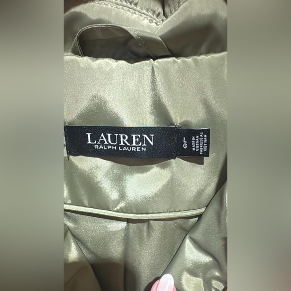 Ralph Lauren Water Repellent Quilted Jacket In Summer Sage size L - Picture 4 of 4